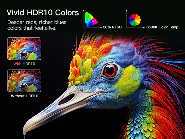 projector 1080p HD home theater outdoor movie portable projectors mini small video projector