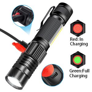 usb rechargeable flashlights