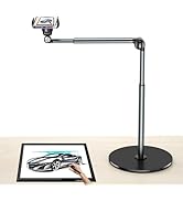 Overhead Phone Mount for Video Recording, Aluminum Overhead Tripod for iPhone, Desk Phone Camera ...