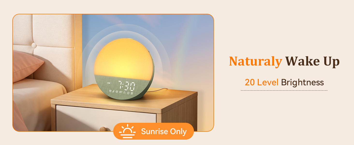 sunrise clock