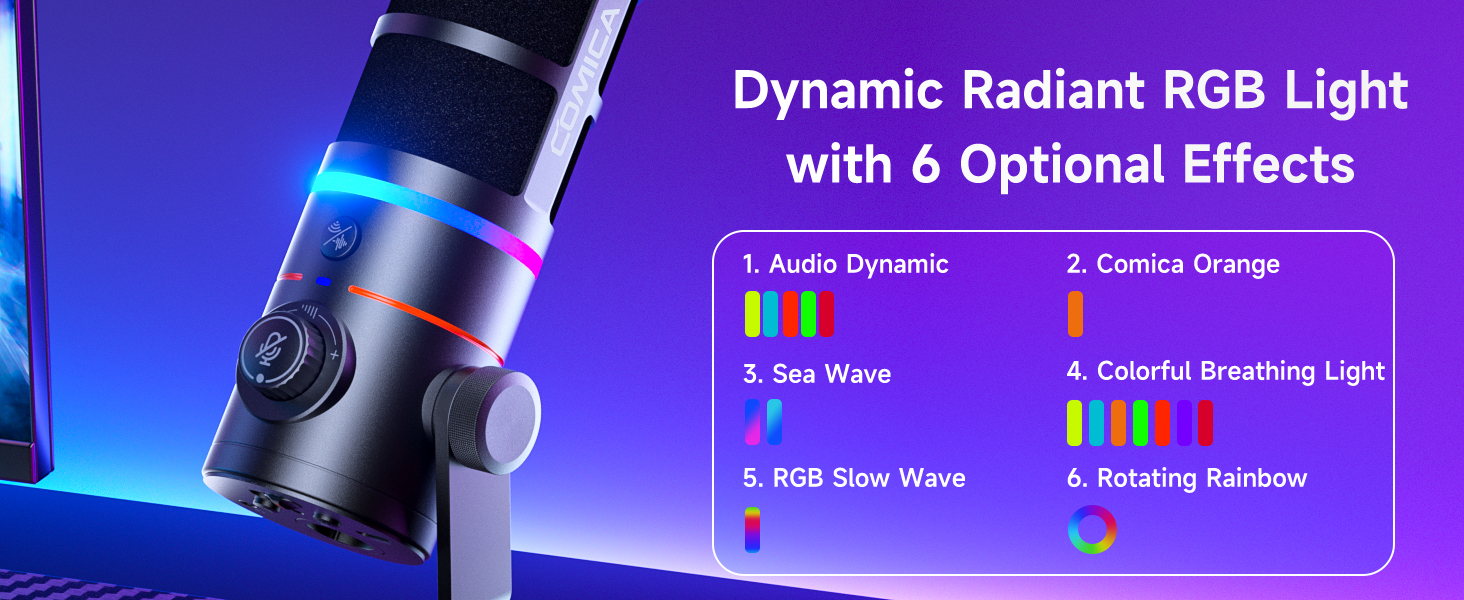 Dynamic Radiant RGB Light