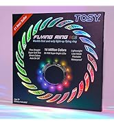 TOSY Flying Ring - 36 RGB Multicolor or 12 Monocolor LEDs, Super Bright, Lost Mode, Auto Light Up...