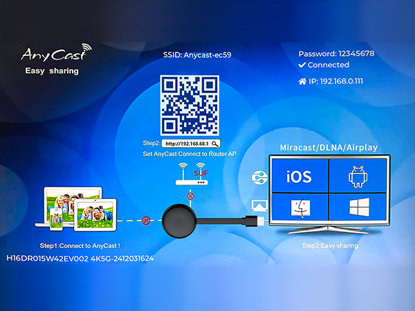 wireless hdmi screen mirroring device