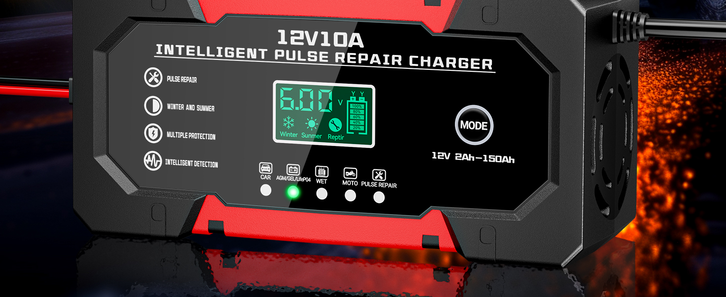 trickle charger for car battery 12v