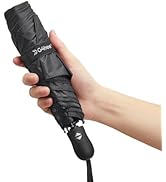 G4Free Travel Umbrella Ultralight UPF 50+ UV Protection Compact Umbrella Super Slim Small Mini Au...