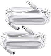 Security-01 DC 12V Power Extension Cable for CCTV Security Camera DVR Standalone, 33FT(10m) DC Ex...