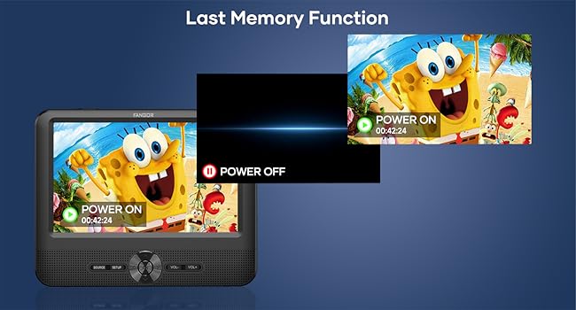 Dual car dvd player