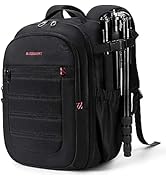BAGSMART Camera Backpack, Expandable DSLR SLR Camera Bags for Photographers, Waterproof Photograp...