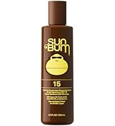 Sun Bum SPF 15 Browning Body Lotion - Water-Resistant Broad Spectrum Moisturizing Tanning Lotion ...