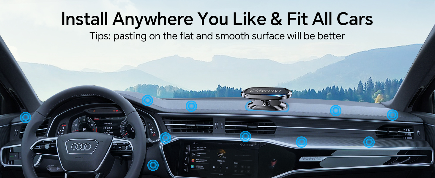 carmount 2.0 Magnetic Phone Mount