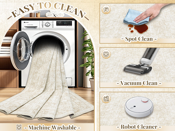 Machine Washable Rug
