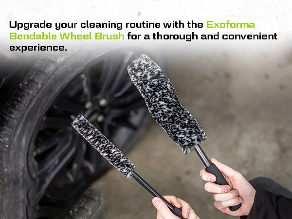 exoforma wheel brush car detailing products carwash cleaner