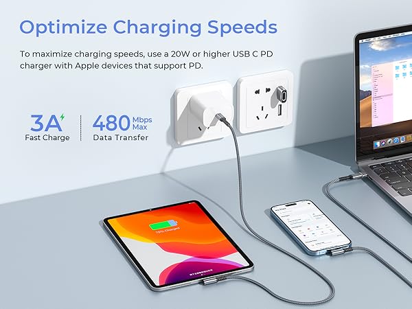 usb c to lightning cable