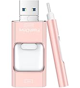 Flash Drive for iPhone 256GB, 4 in 1 USB Type C Memory Stick, Photo Stick External Storage Thumb ...