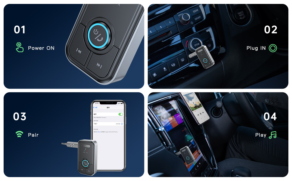 Bluetooth Transmitter Receiver