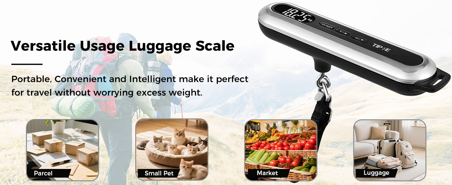 luggage scale weight scale portable scale luggage digital hanging suitcase scale 