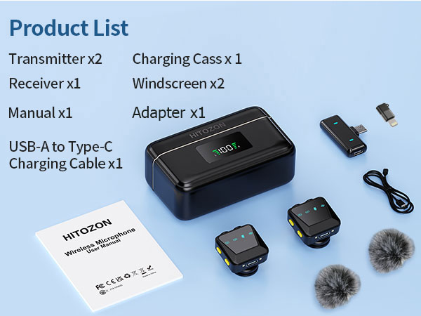 USB C Lavalier Microphone