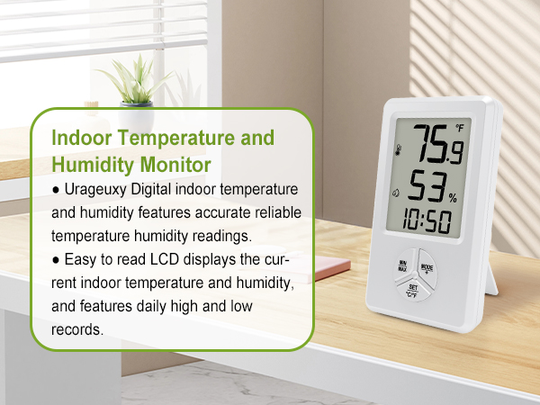 indoor thermometer wall thermometer indoor room temperature monitor room temperature monitor