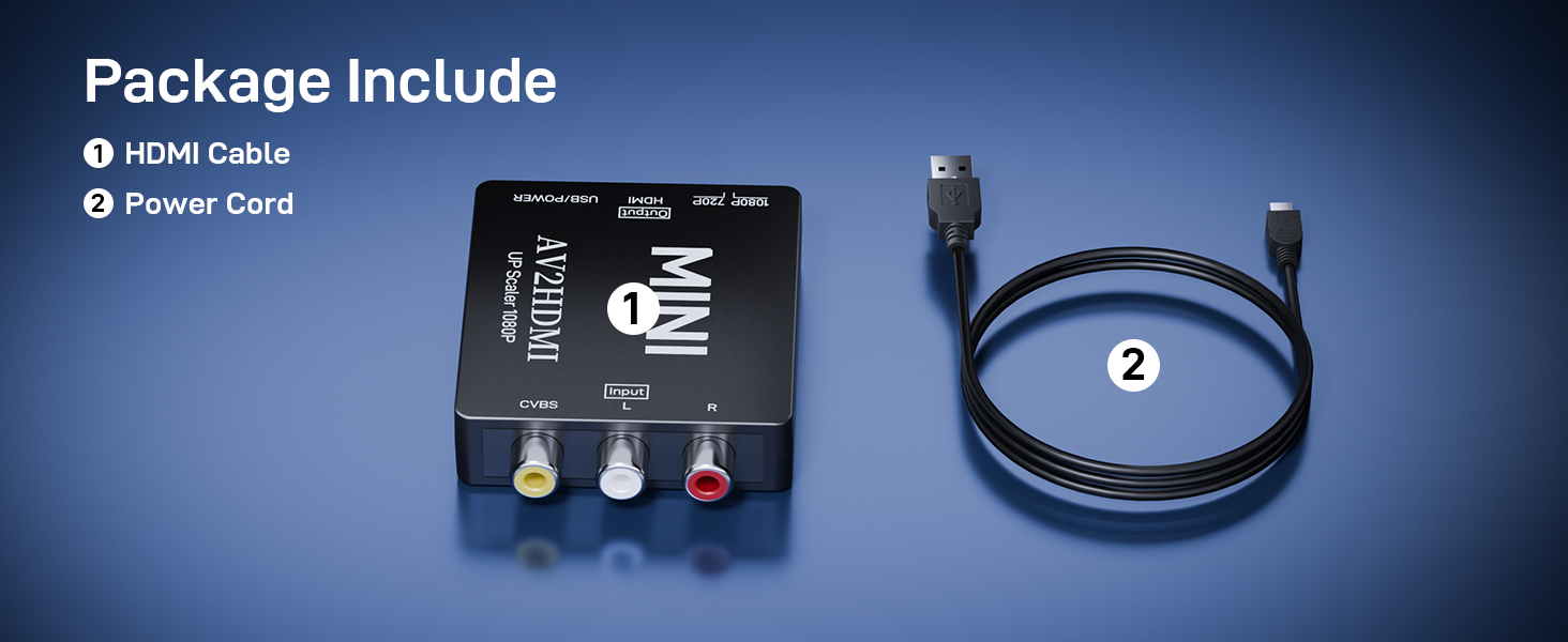 red yellow green to hdmi