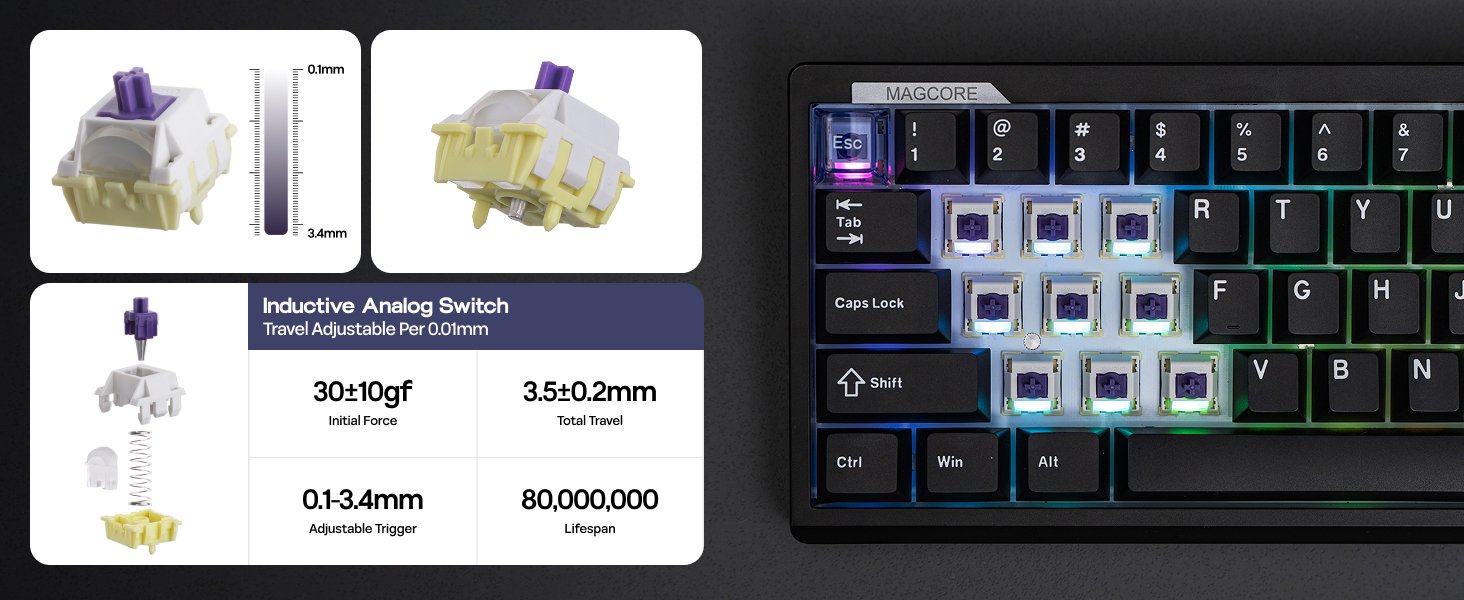 Magcore65 Lite Wireless Gaming Keyboard