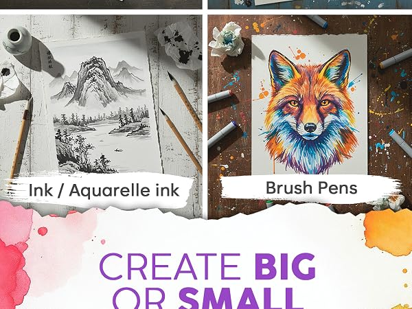 watercolor paper water color 85 x 11 pad bulk painting paint sketch for kids cards books acrylic 5x7