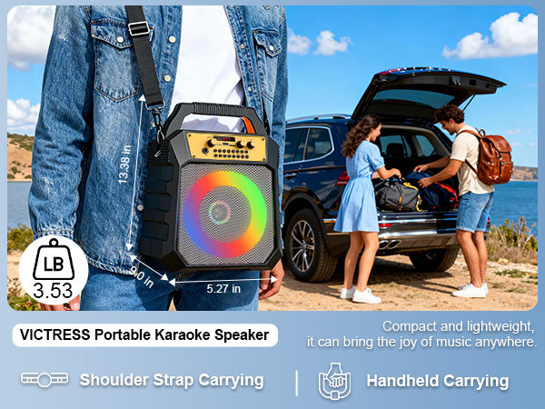portable speaker karaoke