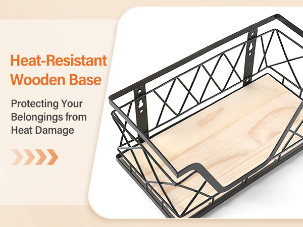 Heat-Resistant Wooden Base