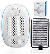 Air Ionizers HEPA Filter/Plug In Air Purifier for Home, Negative Ion Filtration System for Bathro...