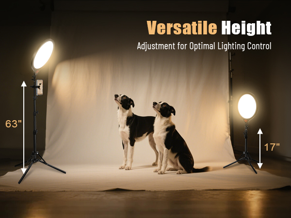 tripod with ring light for iphone