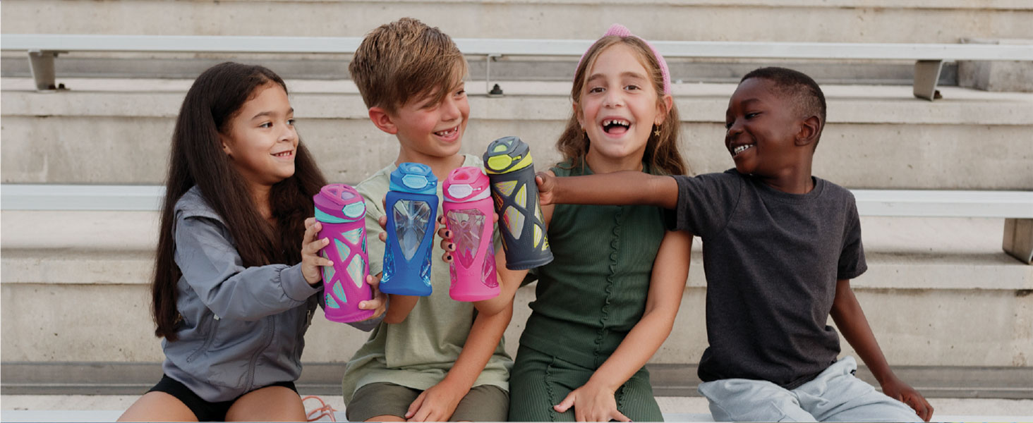zulu torque kids water bottle