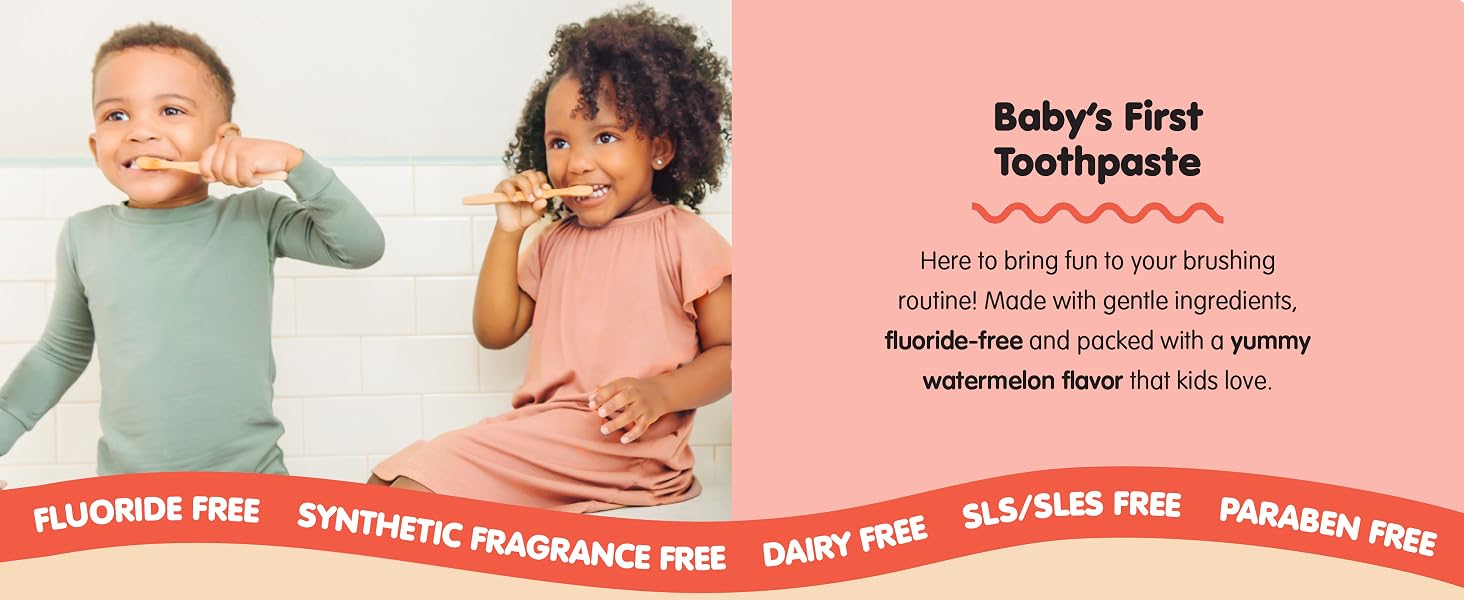 Baby&amp;#39;s first toothpaste