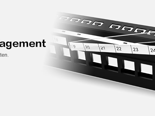 Blank Keystone patch panel