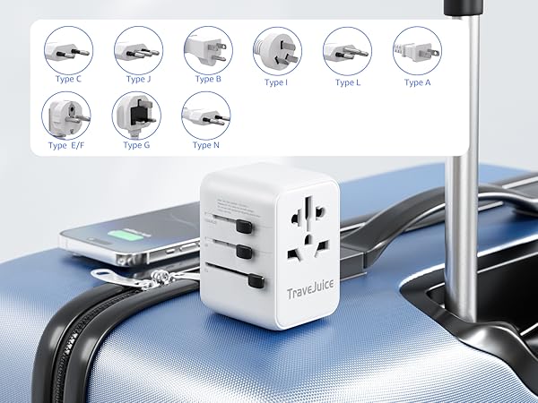 TraveJuice Plug Adapter