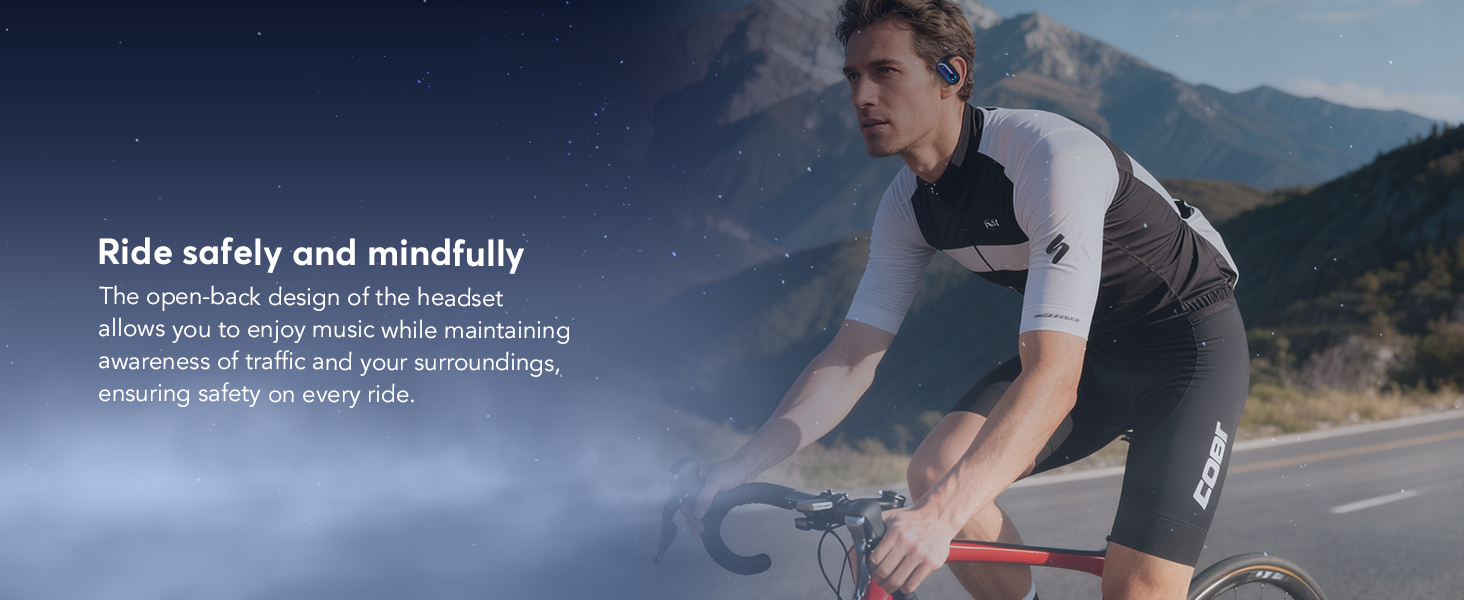AI Live Translation Earbuds Bluetooth 6.1 Sport Open Ear Headphones