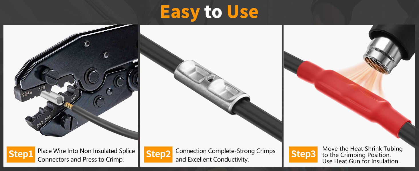 non insulated splice Connectors
