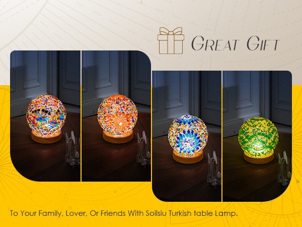 Moroccan Glass Light