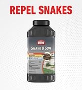Ortho Snake B Gon1 - Snake Repellent Granules, No-Stink Formula, Covers Up to 1,440 sq. ft., 2 lbs.