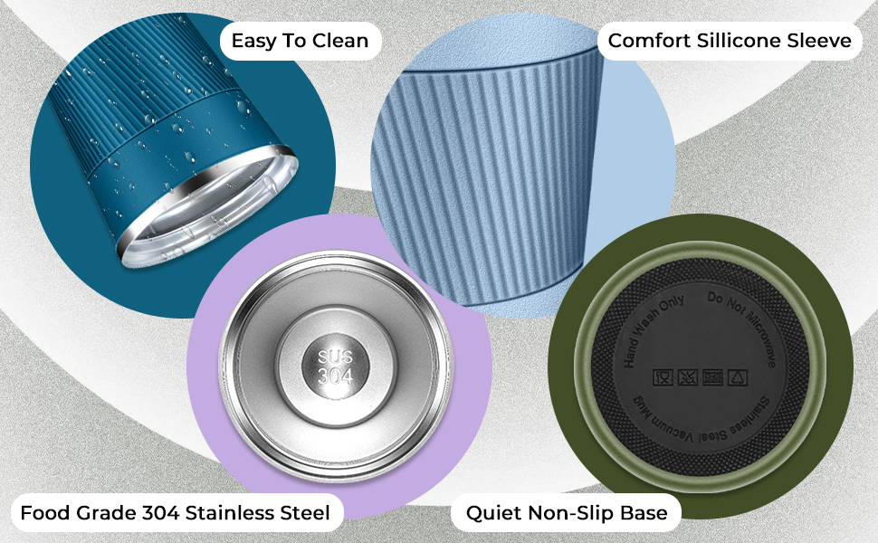 Reusable Coffee Cup Keeps hot and cold
