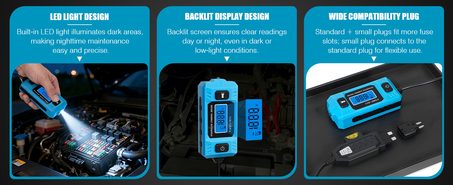 probador de relay automotriz, automotive relay tester