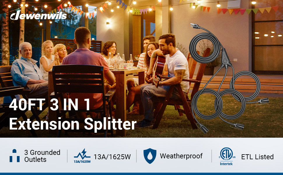 40 ft Extension Cord