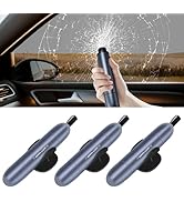 YONGMING 3 Pack Emergency Car Seatbelt Cutter and Glass Window Breaker,2-in-1 Portable Multifunct...