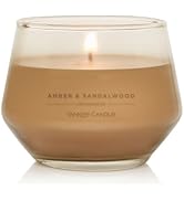Yankee Candle Studio Medium Candle, Amber &amp; Sandalwood, 10 oz