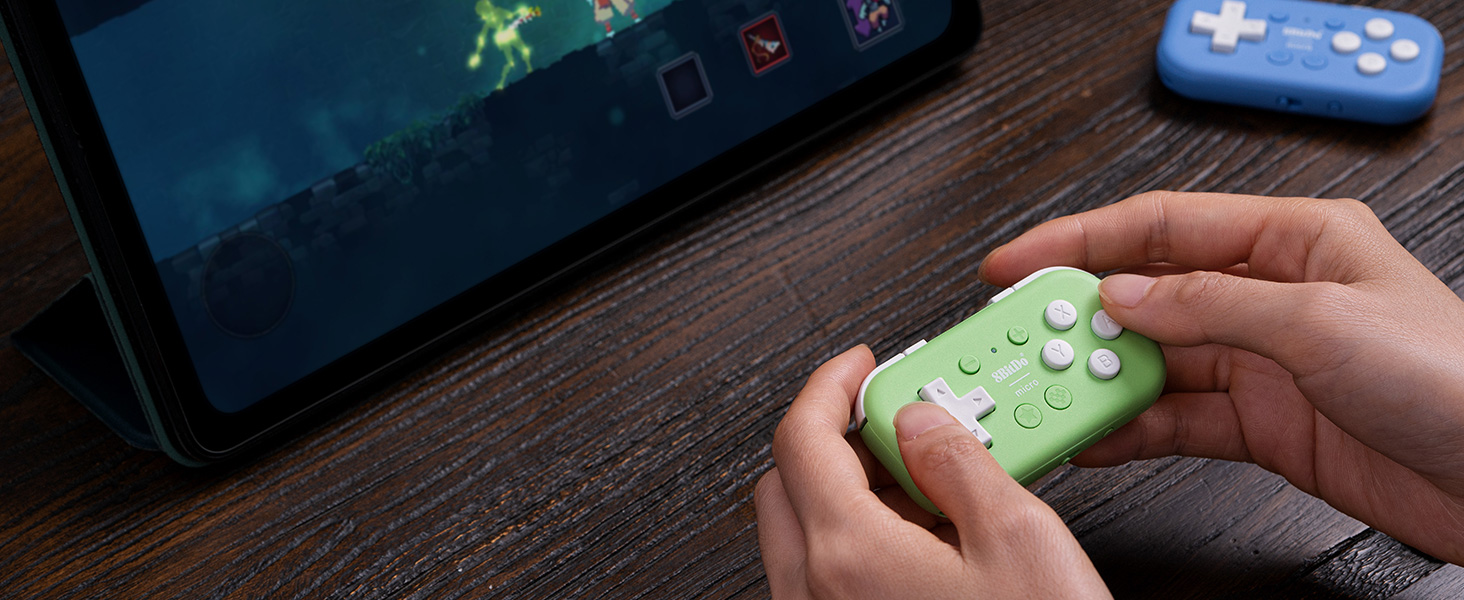 pocket-sized Bluetooth controller. Compatible with Switch and Android.