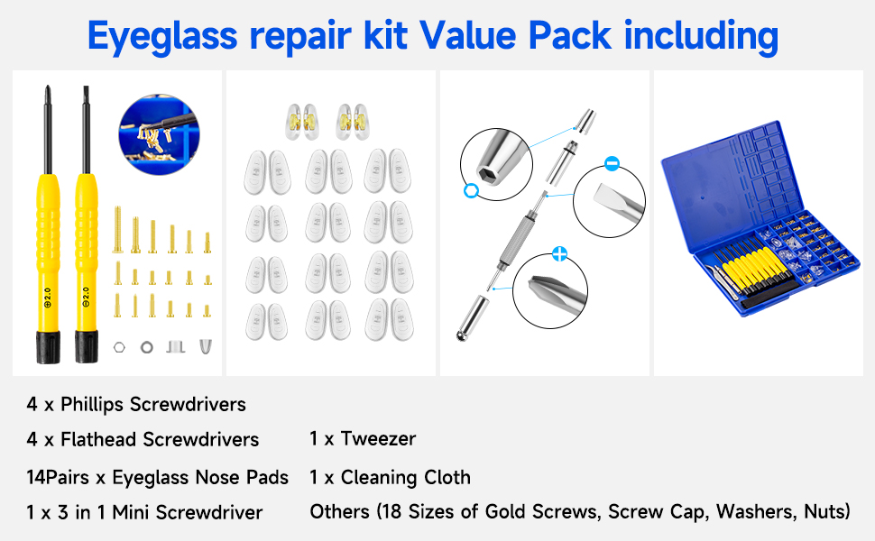 Glasses Repair Kit 