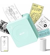 Nelko Sticker Printer, PM230 Mini Printer Bluetooth Portabel Sticker Maker with 1 Roll of Paper, ...
