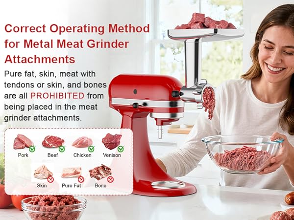 kitchenaid meat grinder attachment