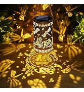 Toodour Solar Lantern Outdoor, Dragonfly Gifts for Women Mom Grandma Hanging Solar Outdoor Lights...