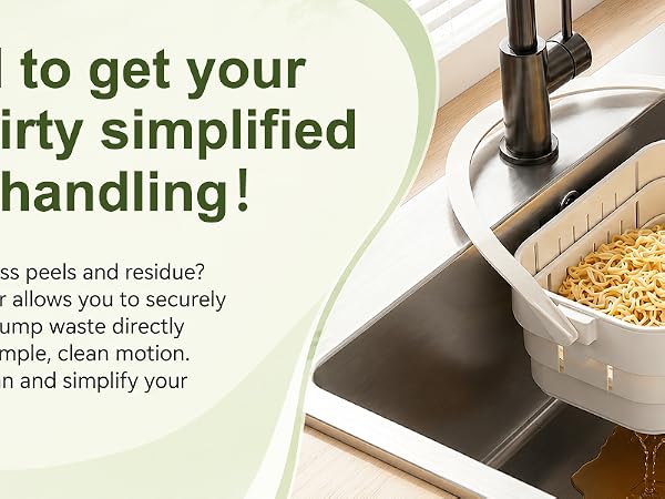 Mess-Free,Hands-Free Trimming Disposal.