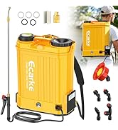 Battery Backpack Sprayer Compatible with Dewalt 20V Battery (Tool Only) 4.2 Gallon with Auto Mixe...