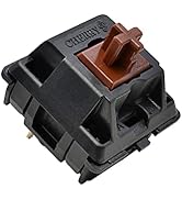 Granvela Cherry MX Brown Switches and Switch Puller for Mechanical Keyboard -Pack 10